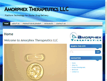 Tablet Screenshot of amorphexusa.com